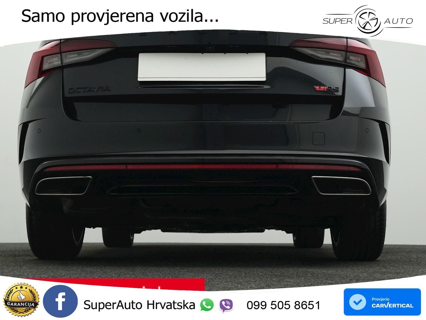 Škoda Octavia Combi RS 2.0 TDI (200 KS) 4x4 DSG MATRIX+GR SJED+KAM