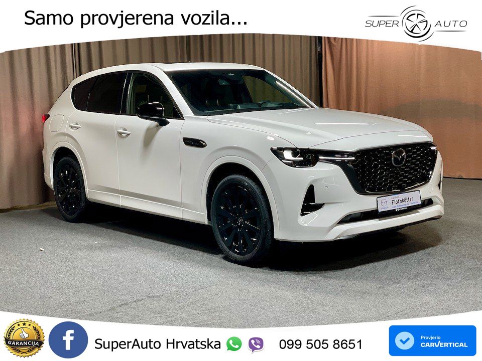 Mazda CX-60 3.3 e-Skyactiv D (254 KS) AWD Automatic MATRIX+GR SJED+KAM