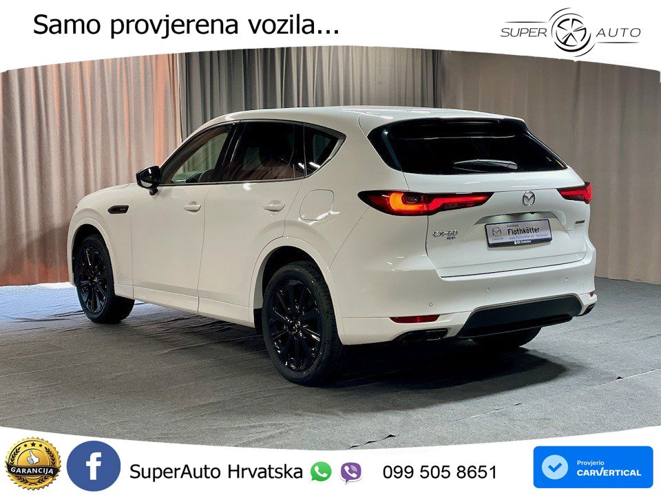 Mazda CX-60 3.3 e-Skyactiv D (254 KS) AWD Automatic MATRIX+GR SJED+KAM