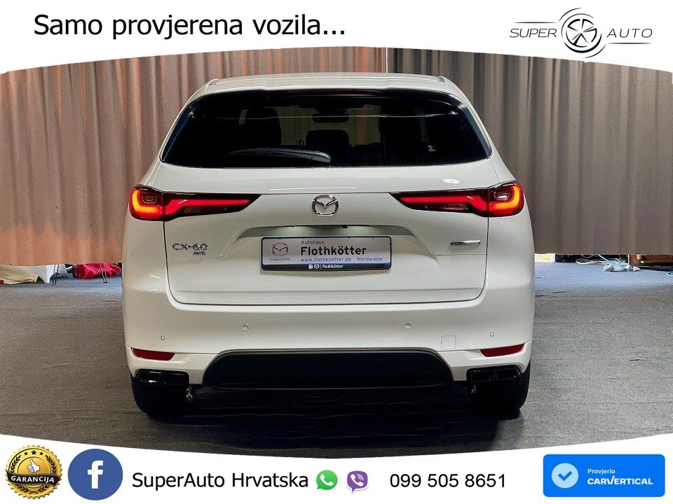 Mazda CX-60 3.3 e-Skyactiv D (254 KS) AWD Automatic MATRIX+GR SJED+KAM