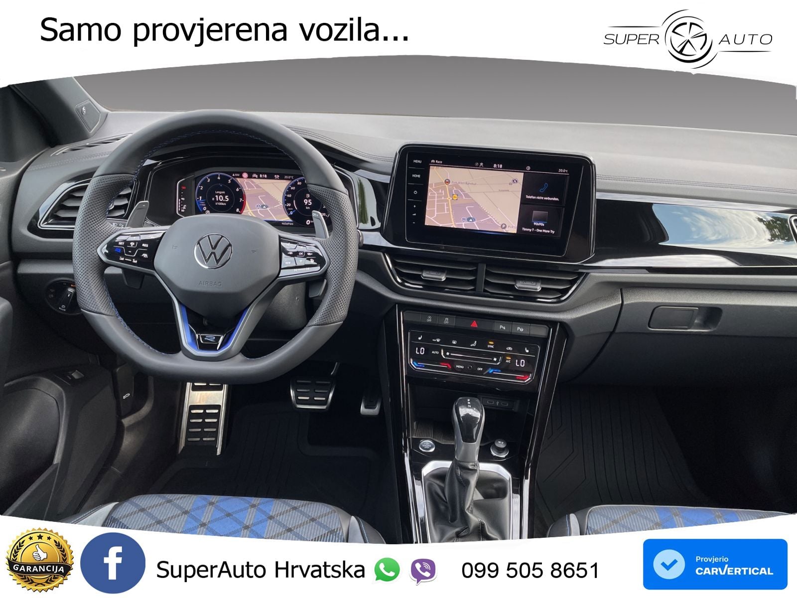 Volkswagen T-Roc I R 2.0 TSI (300 KS) OPF 4M DSG LED+GR SJED+ACC