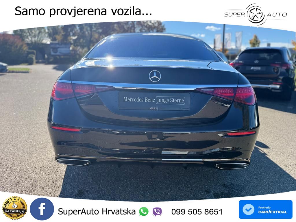Mercedes S 580 V8 (503 KS) EQ Boost 4MATIC 9G-TRONIC AMG ACC+HEAD+4xGR SJED+360+PANO