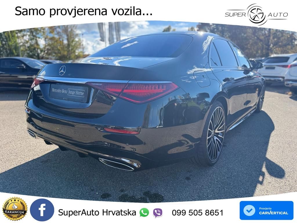 Mercedes S 580 V8 (503 KS) EQ Boost 4MATIC 9G-TRONIC AMG ACC+HEAD+4xGR SJED+360+PANO