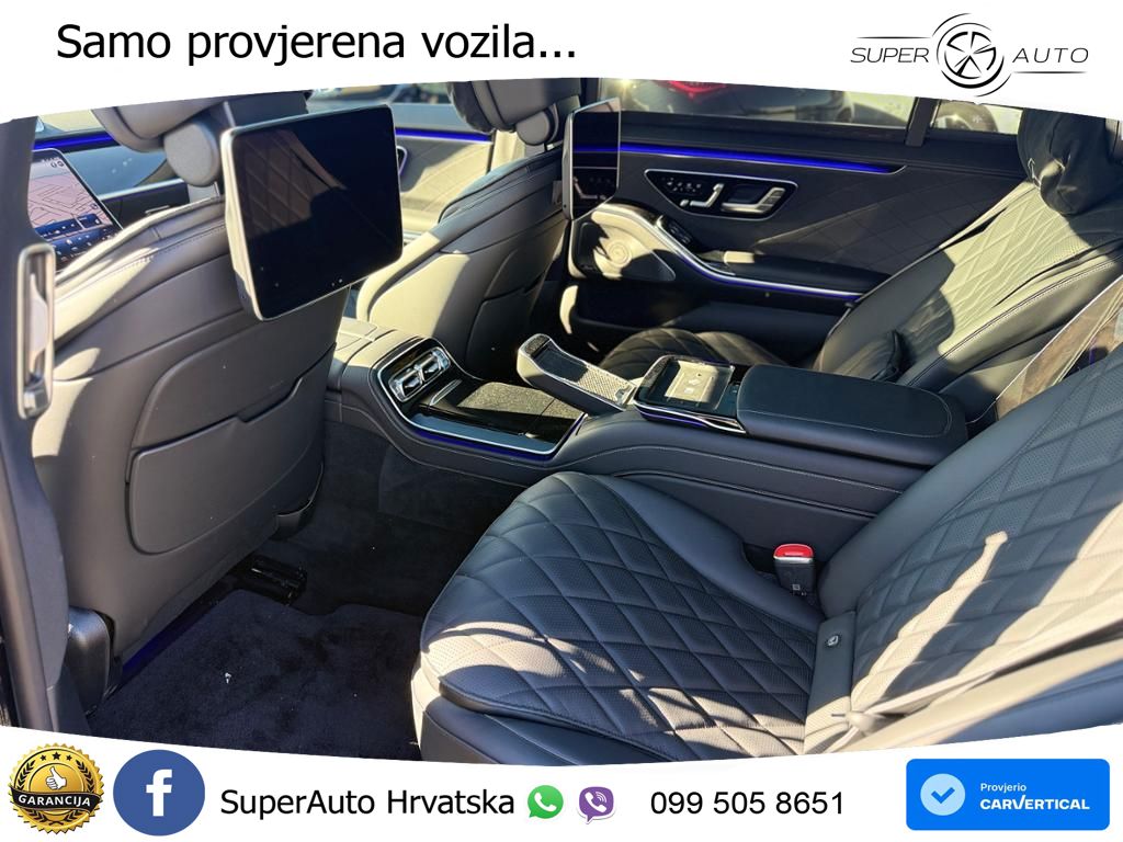Mercedes S 580 V8 (503 KS) EQ Boost 4MATIC 9G-TRONIC AMG ACC+HEAD+4xGR SJED+360+PANO