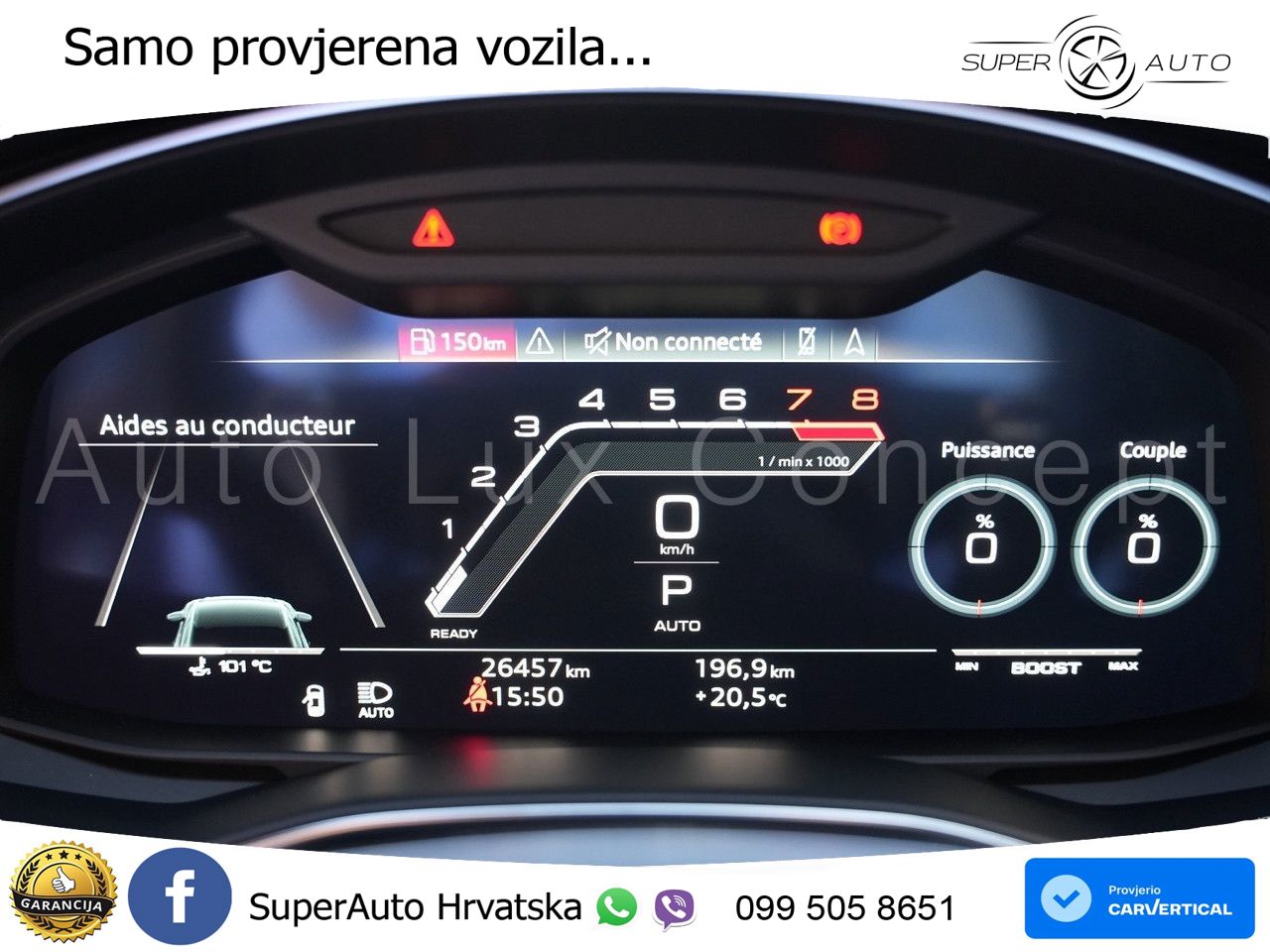 Audi RS6 Avant 4.0 TFSI V8 performance (630 KS)  quattro tiptronic Kuka