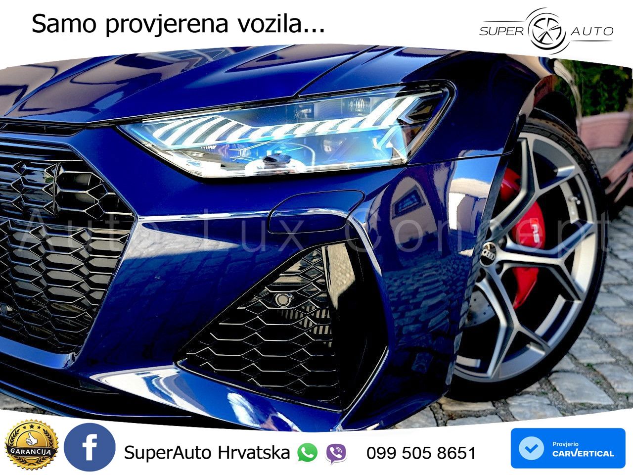 Audi RS6 Avant 4.0 TFSI V8 performance (630 KS)  quattro tiptronic Kuka