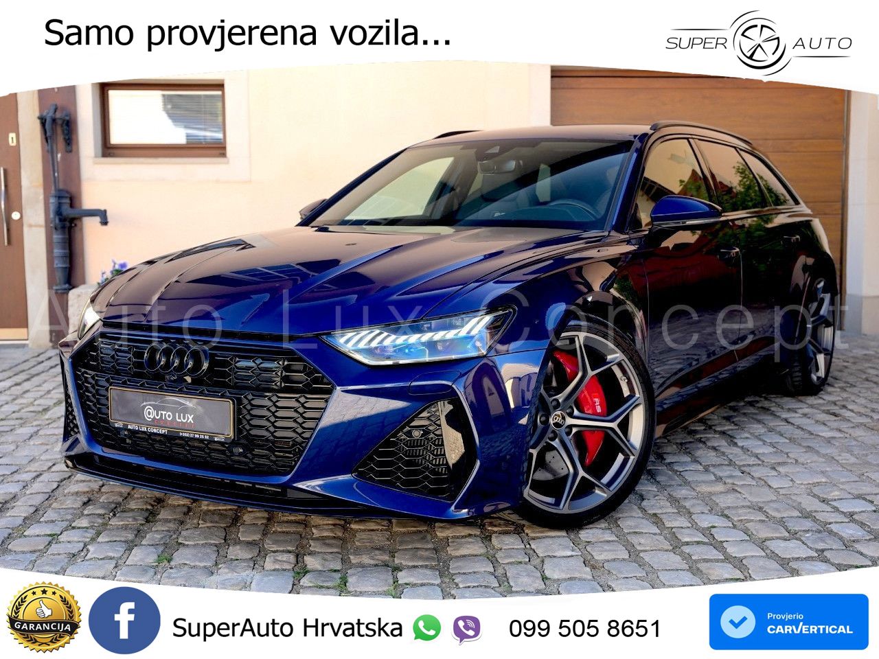 Audi RS6 Avant 4.0 TFSI V8 performance (630 KS)  quattro tiptronic Kuka