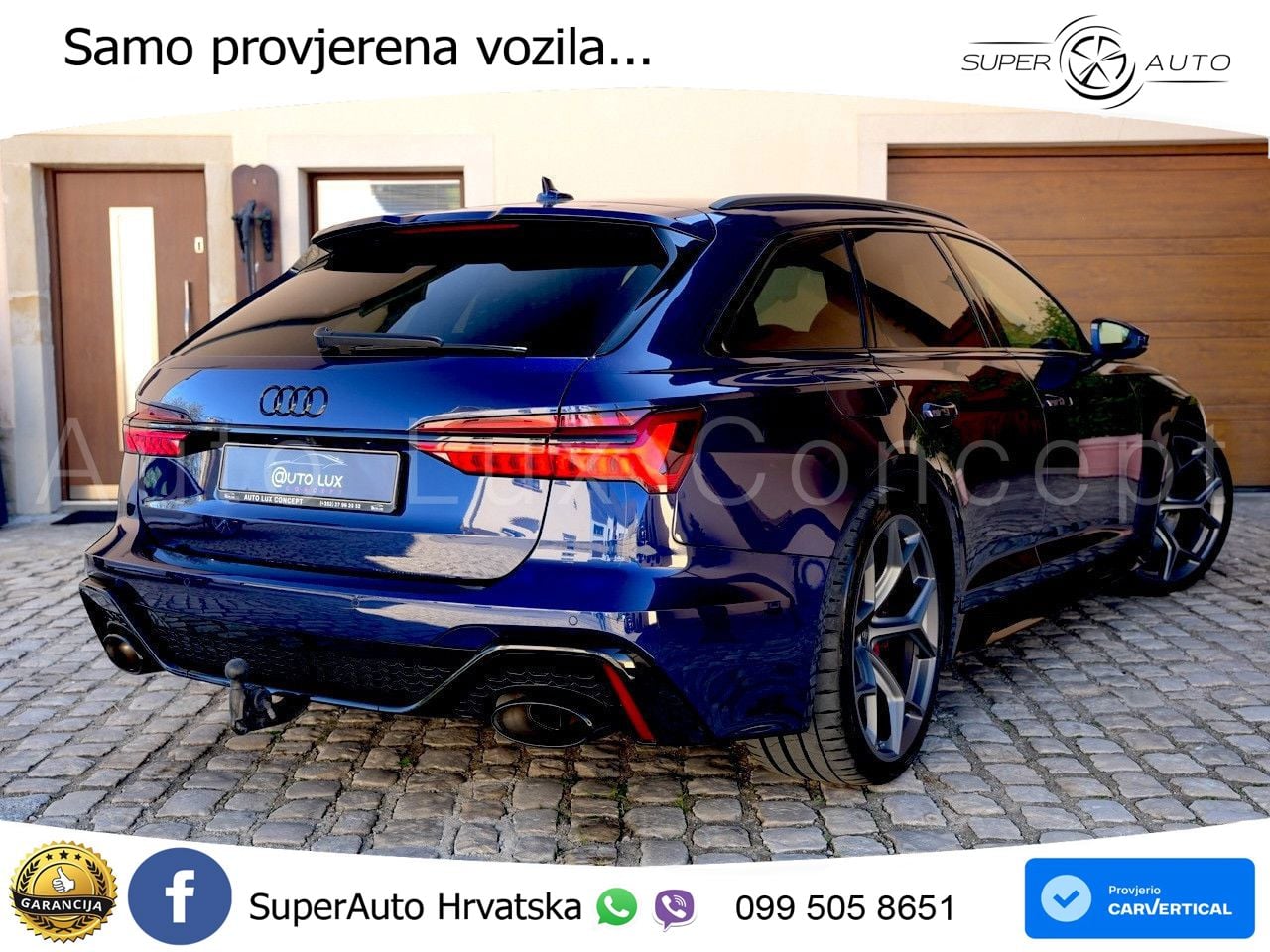 Audi RS6 Avant 4.0 TFSI V8 performance (630 KS)  quattro tiptronic Kuka