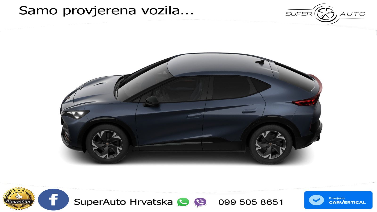 Cupra Tavascan 82 kWh (286 KS) LED+GR SJED+ACC