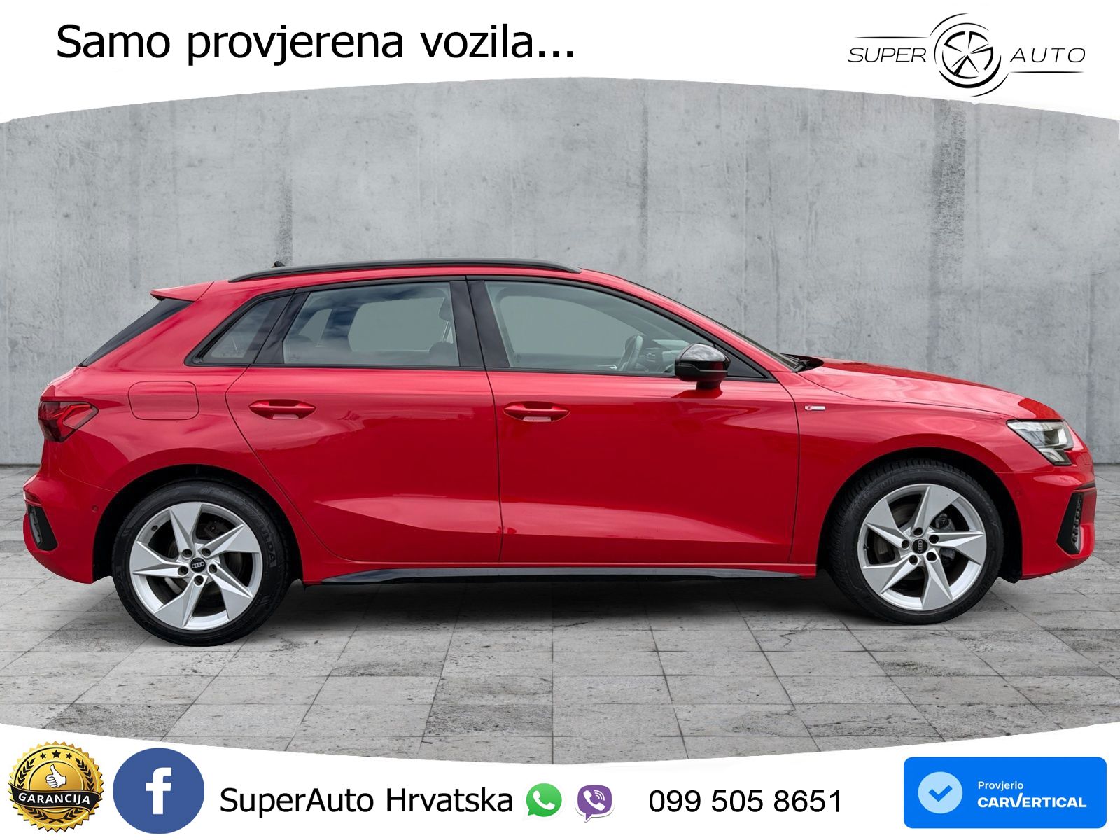 Audi A3 30 TDI (116 KS) S line
