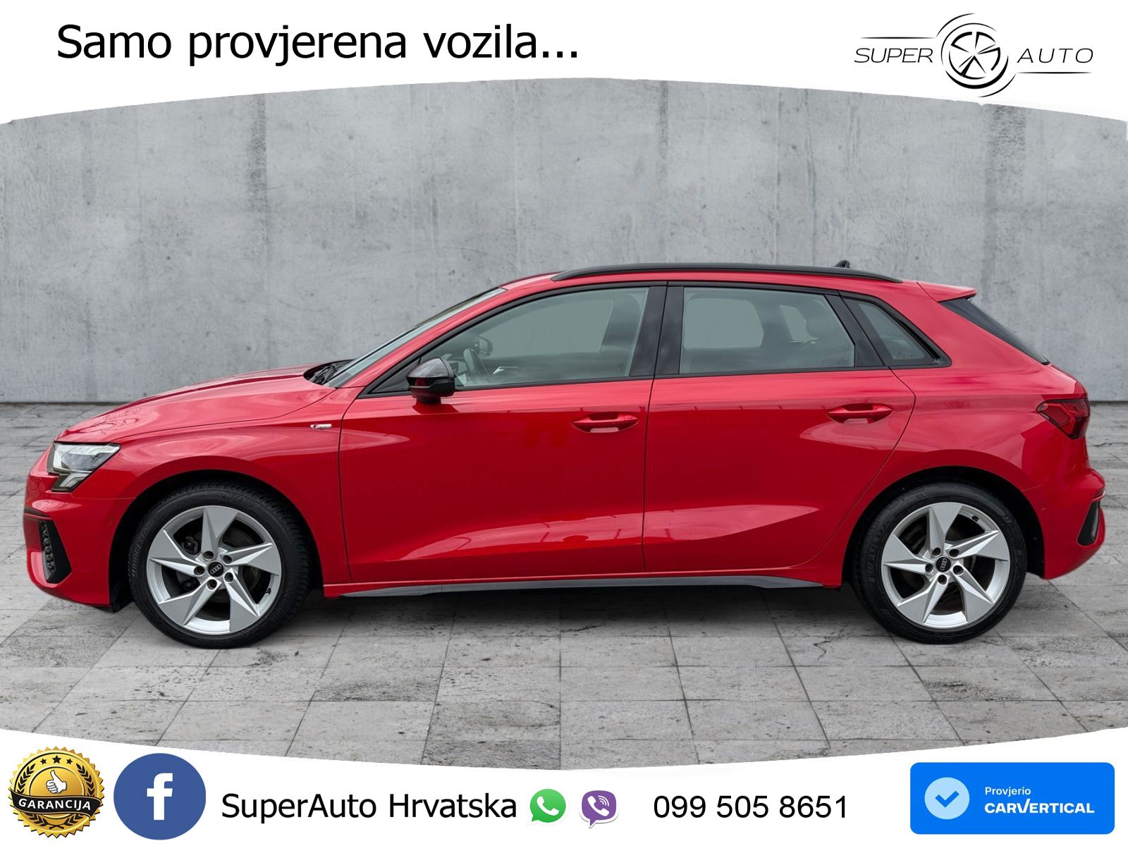 Audi A3 30 TDI (116 KS) S line
