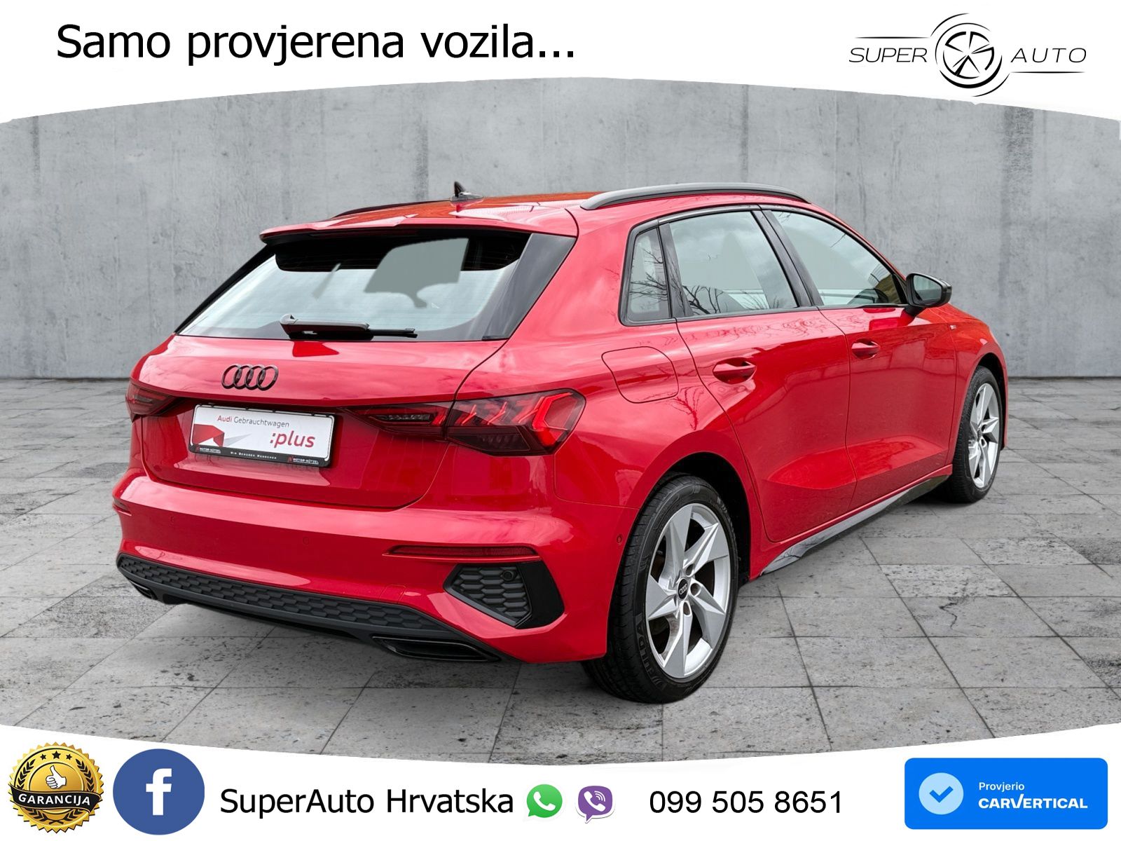 Audi A3 30 TDI (116 KS) S line