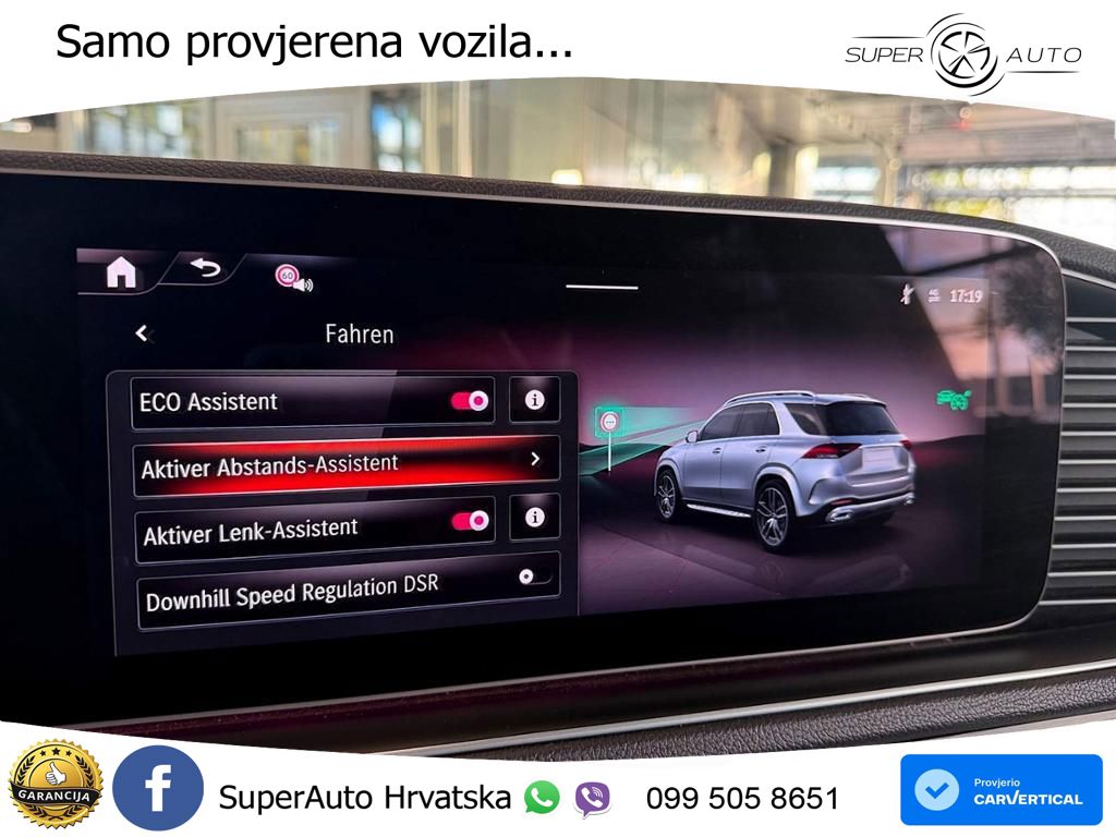Mercedes GLE 350de (333 KS) 4MATIC 9G-TRONIC AMG ZRAČNI+ACC+GR SJED+360+PANO