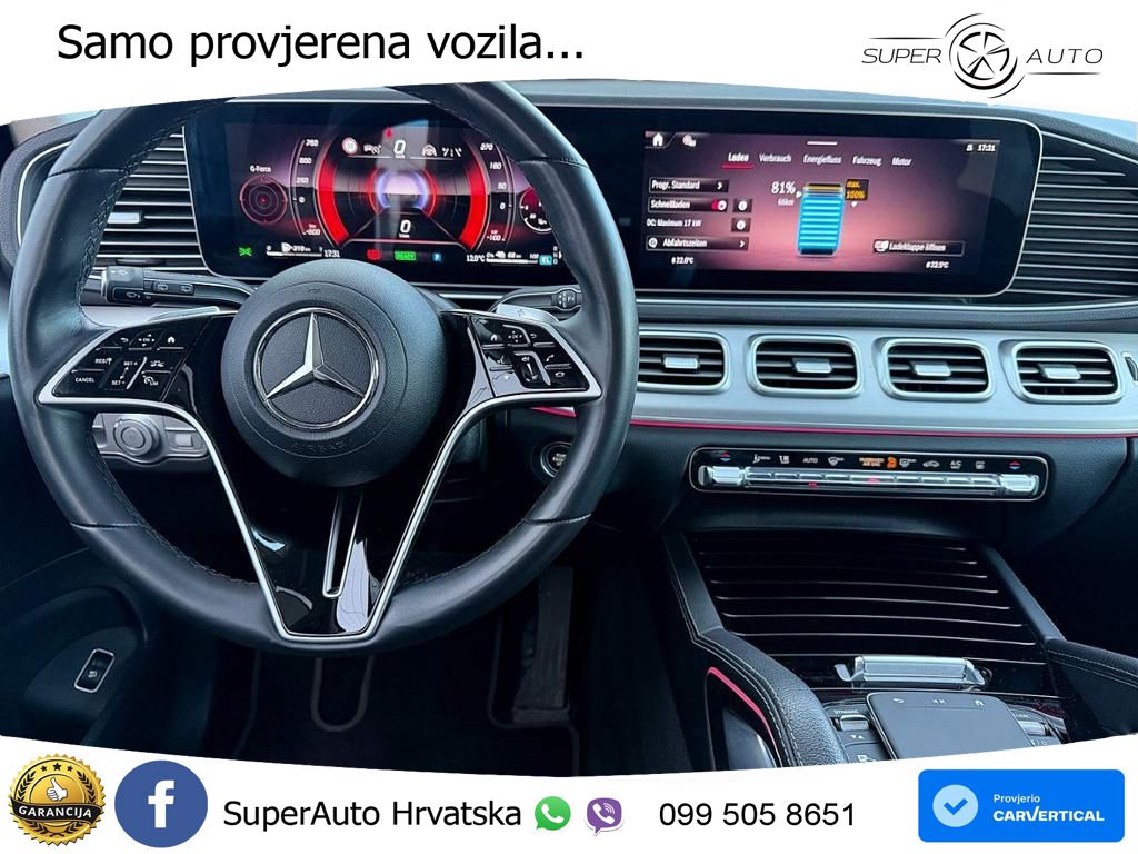 Mercedes GLE 350de (333 KS) 4MATIC 9G-TRONIC AMG ZRAČNI+ACC+GR SJED+360+PANO