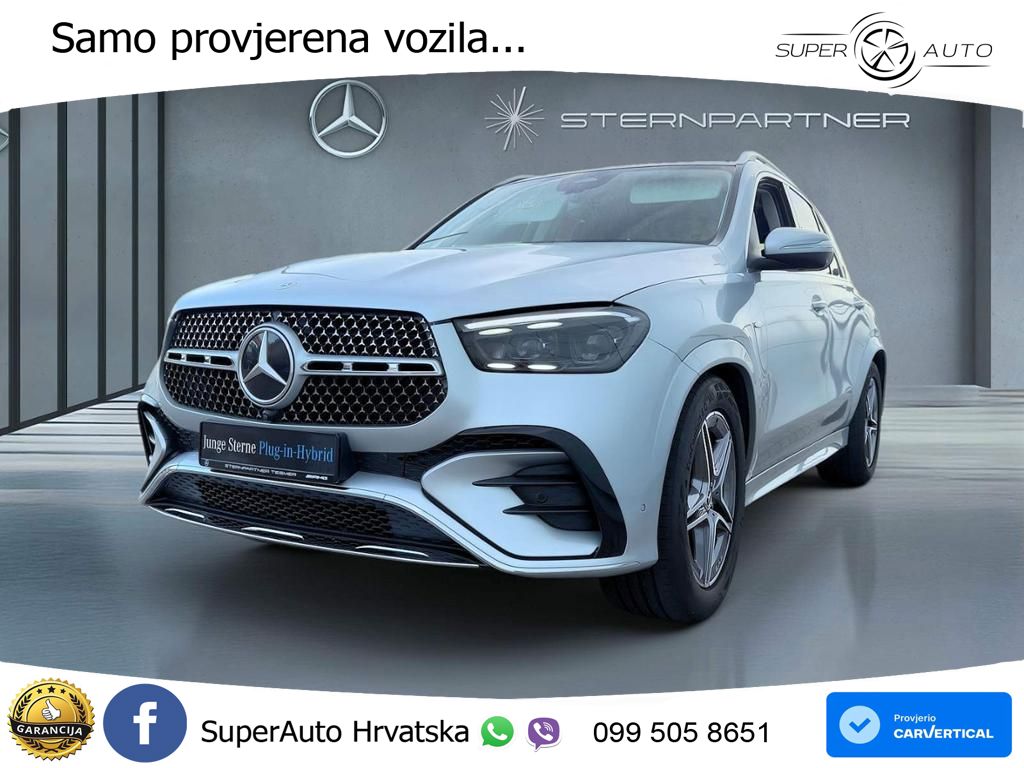 Mercedes GLE 350de (333 KS) 4MATIC 9G-TRONIC AMG ZRAČNI+ACC+GR SJED+360+PANO