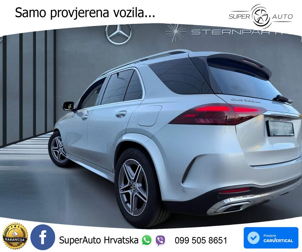 Mercedes GLE 350de (333 KS) 4MATIC 9G-TRONIC AMG ZRAČNI+ACC+GR SJED+360+PANO