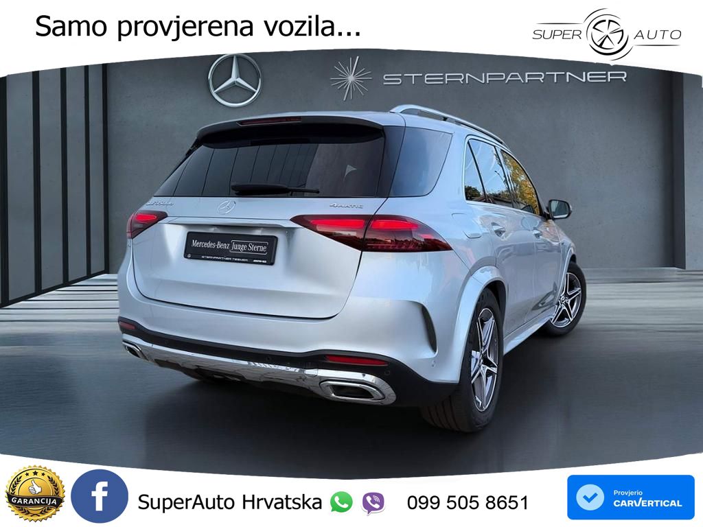 Mercedes GLE 350de (333 KS) 4MATIC 9G-TRONIC AMG ZRAČNI+ACC+GR SJED+360+PANO
