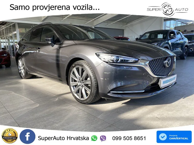 Mazda 6 Sport Combi 2.5 SKYACTIV-G (194 KS) SKYACTIV-Drive LED+GR SJED+ACC