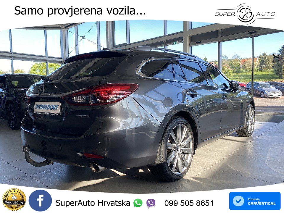 Mazda 6 Sport Combi 2.5 SKYACTIV-G (194 KS) SKYACTIV-Drive LED+GR SJED+ACC