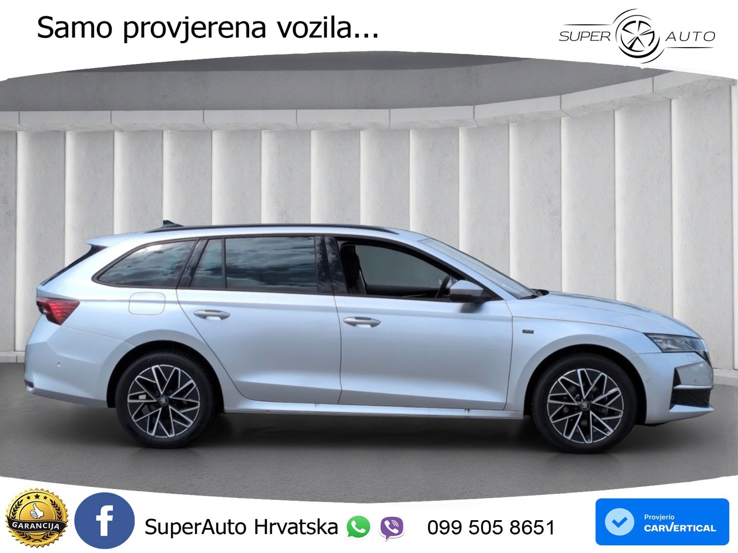 Škoda Octavia Combi 2.0 TDI (150 KS) DSG LED+GR SJED+ACC