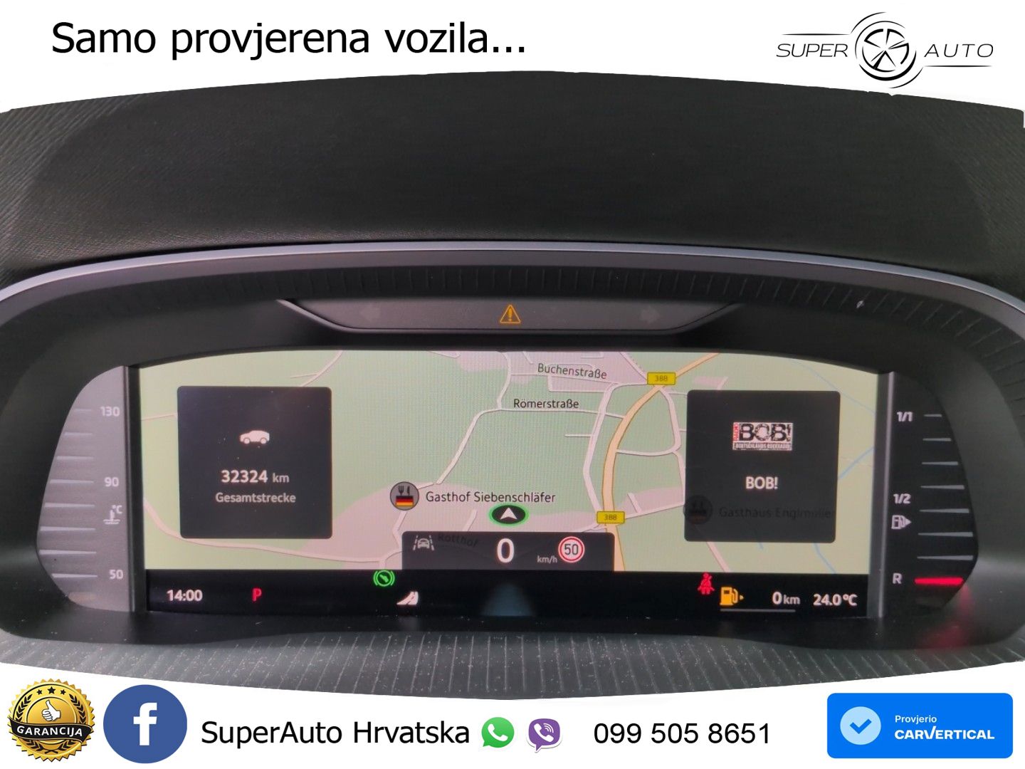 Škoda Octavia Combi 2.0 TDI (150 KS) DSG LED+GR SJED+ACC