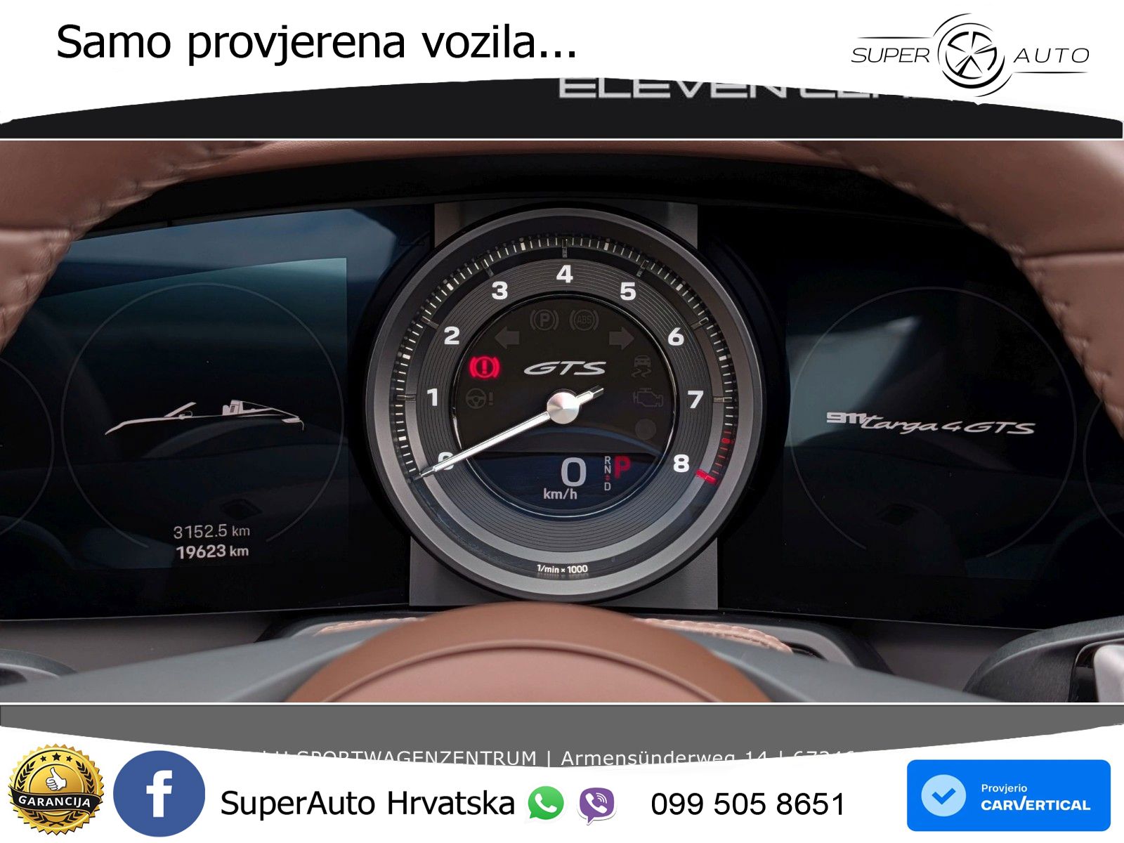 Porsche 911 Targa 4 GTS 3.0 (480 KS) PDK LED+GR SJED+ACC