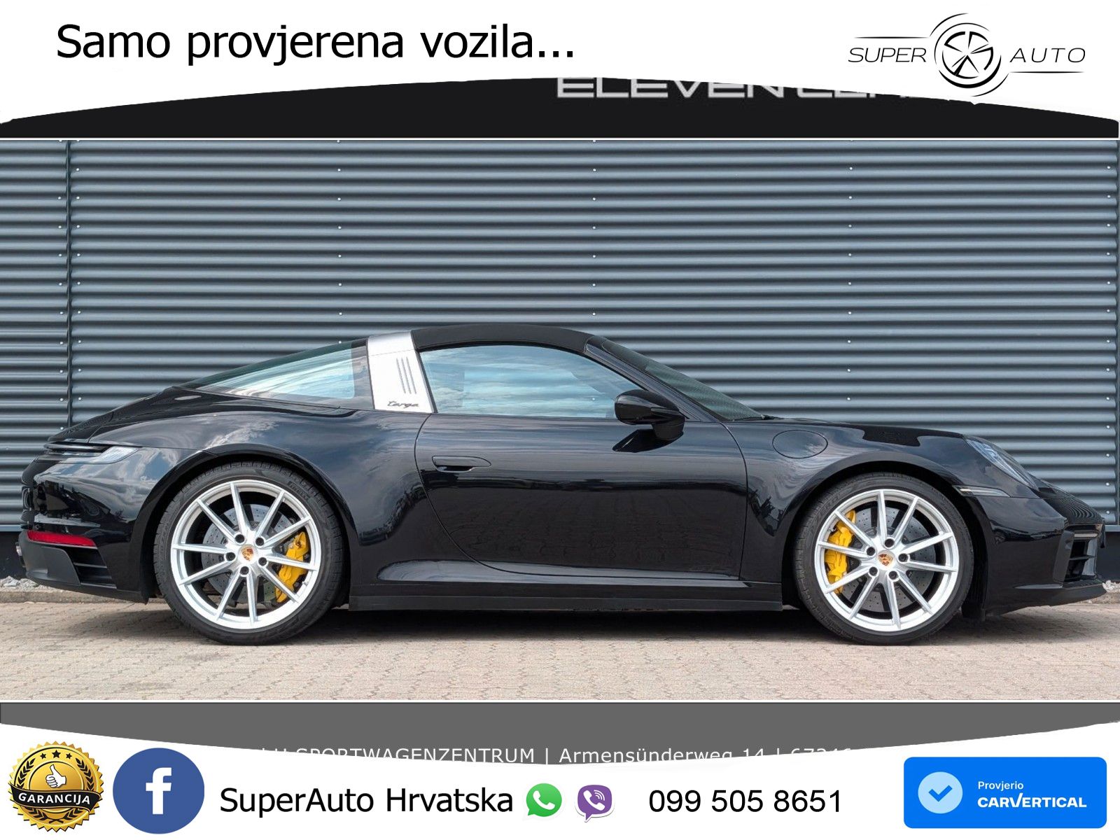 Porsche 911 Targa 4 GTS 3.0 (480 KS) PDK LED+GR SJED+ACC