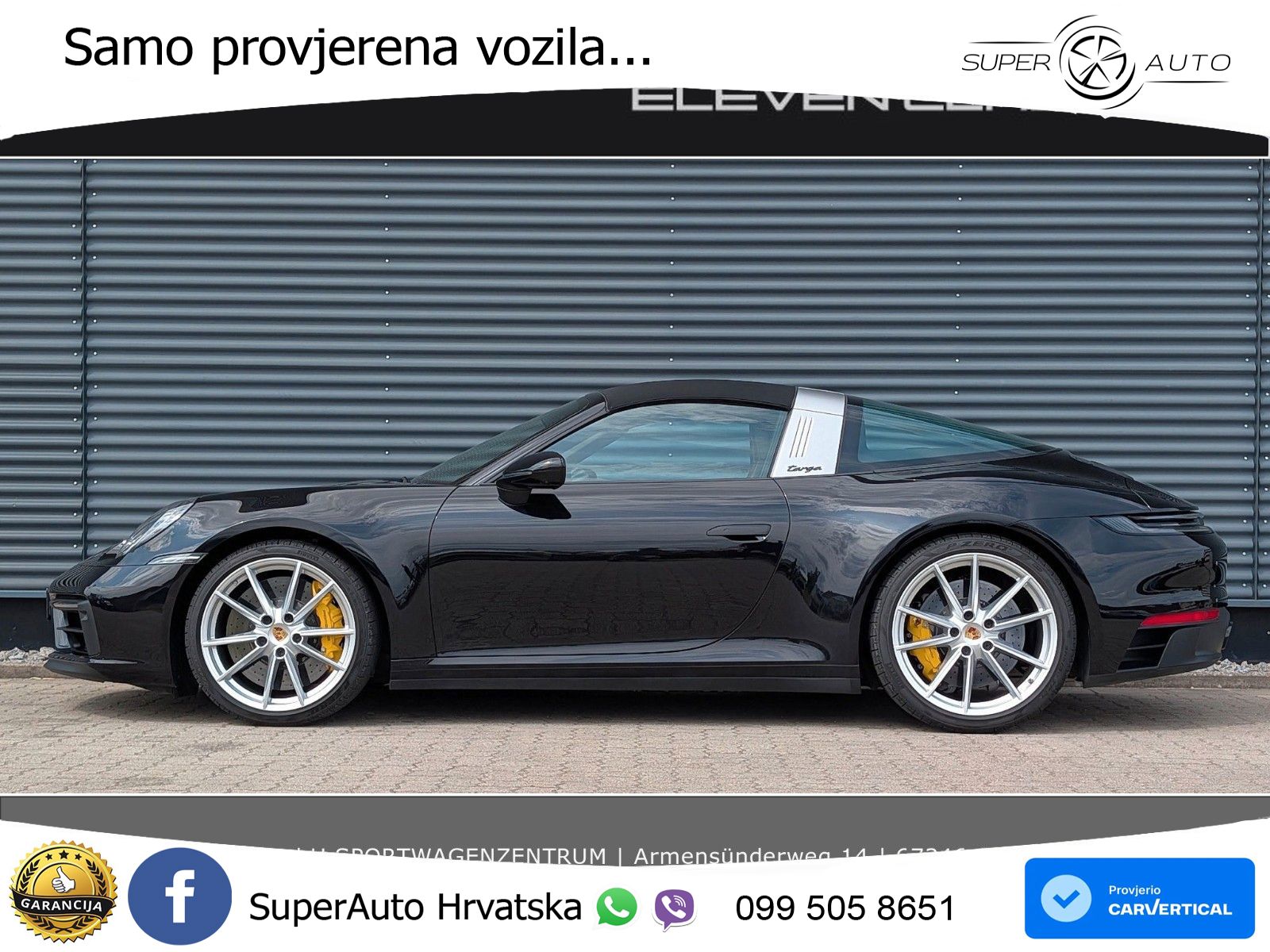 Porsche 911 Targa 4 GTS 3.0 (480 KS) PDK LED+GR SJED+ACC