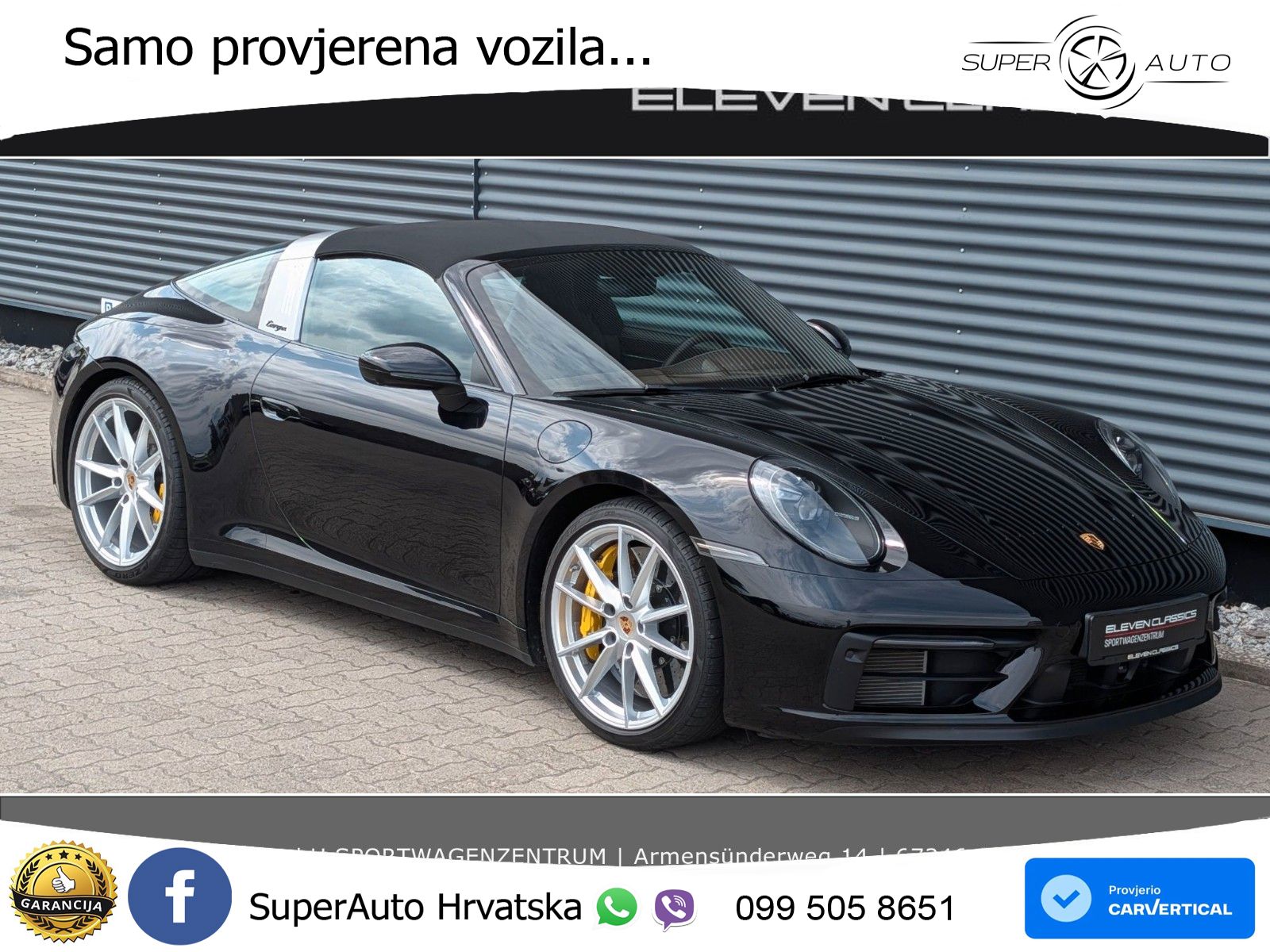 Porsche 911 Targa 4 GTS 3.0 (480 KS) PDK LED+GR SJED+ACC