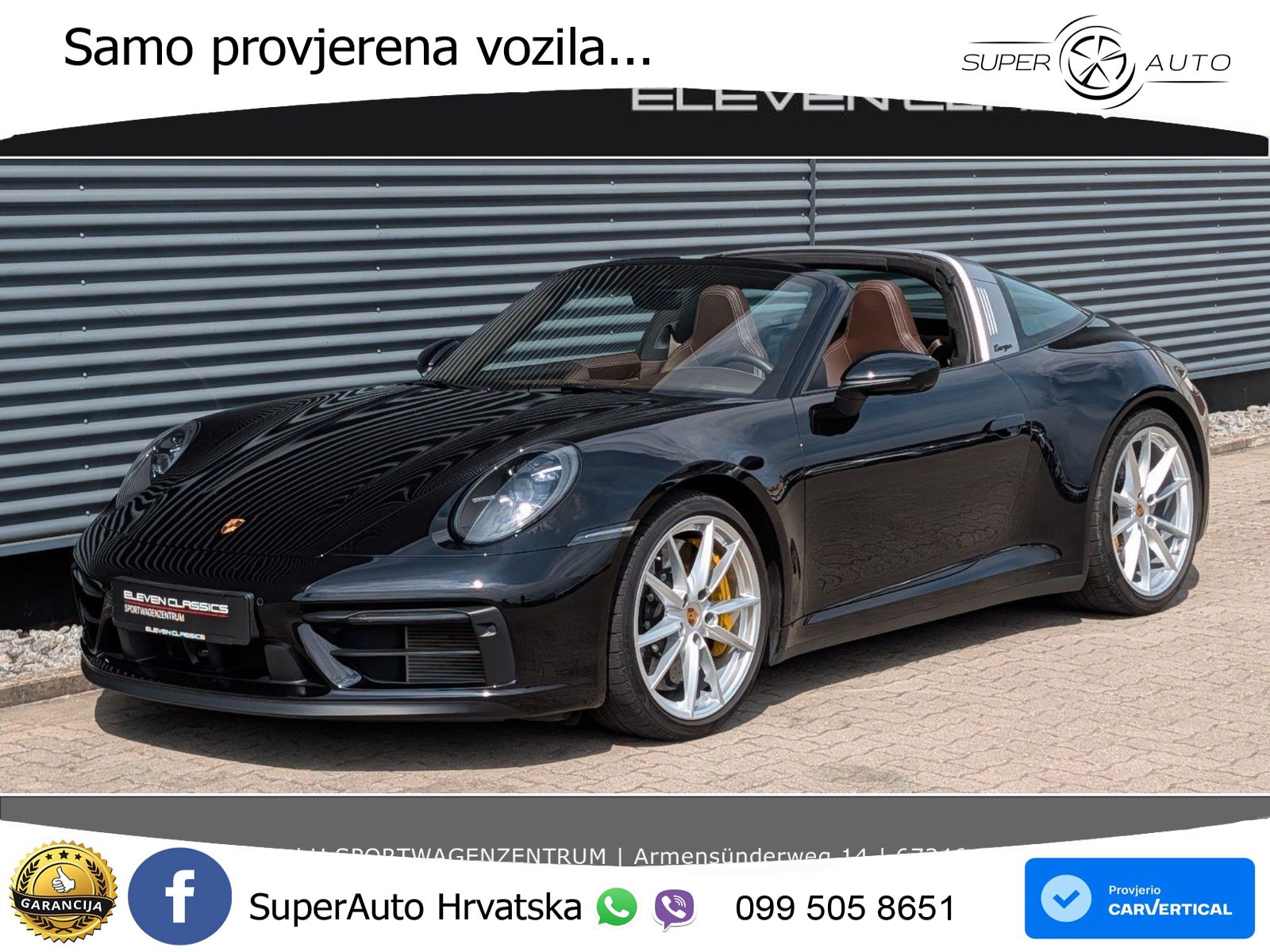 Porsche 911 Targa 4 GTS 3.0 (480 KS) PDK LED+GR SJED+ACC