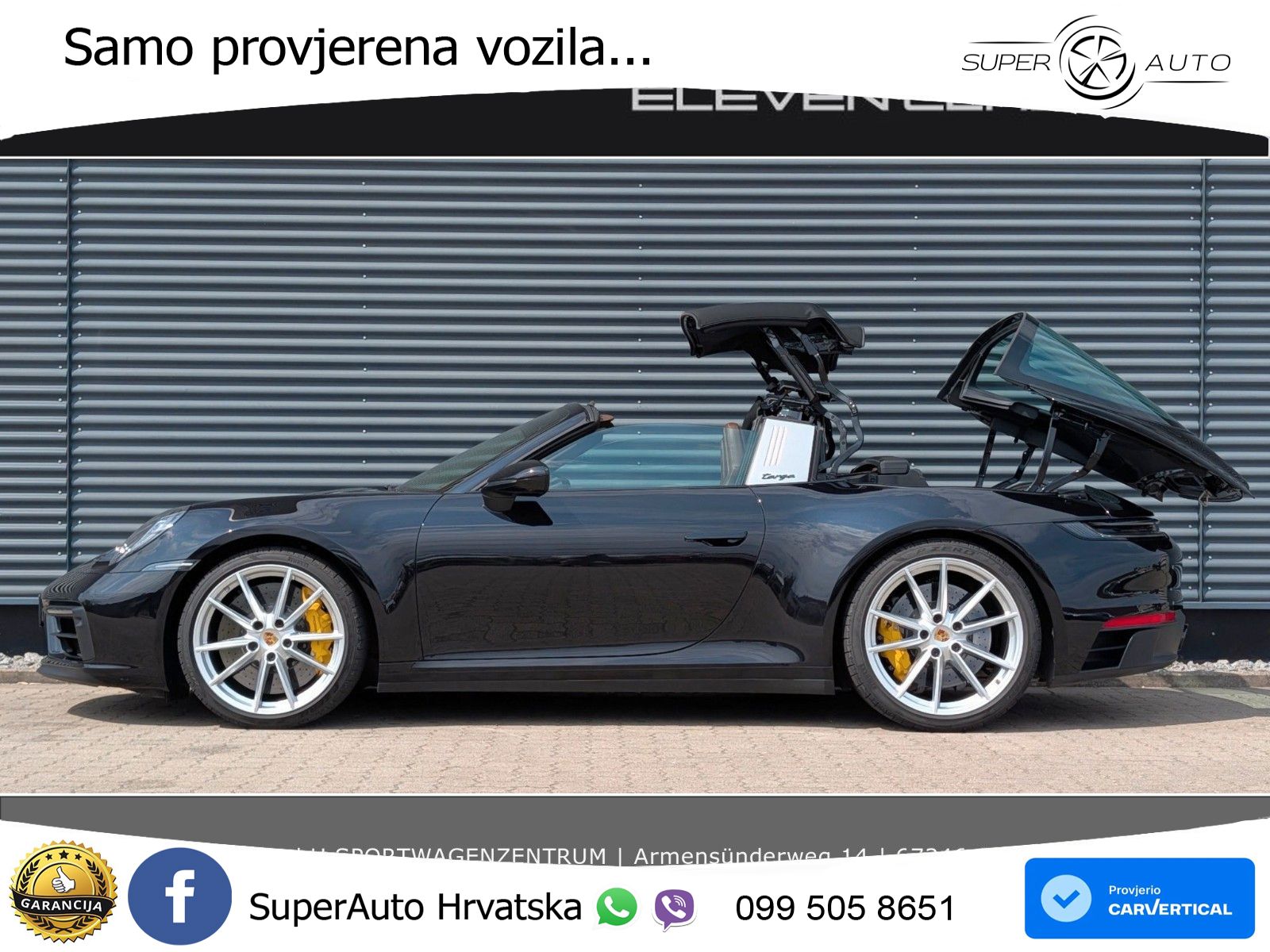Porsche 911 Targa 4 GTS 3.0 (480 KS) PDK LED+GR SJED+ACC