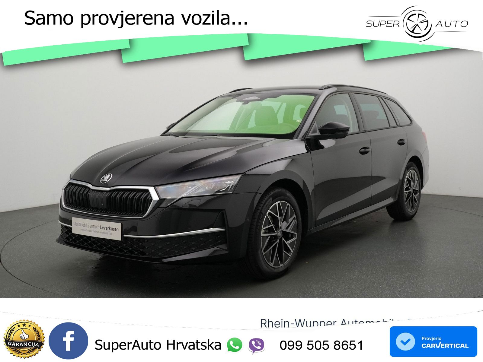 Škoda Octavia Combi 2.0 TDI (150 KS) DSG Selection LED+GR SJED+ACC