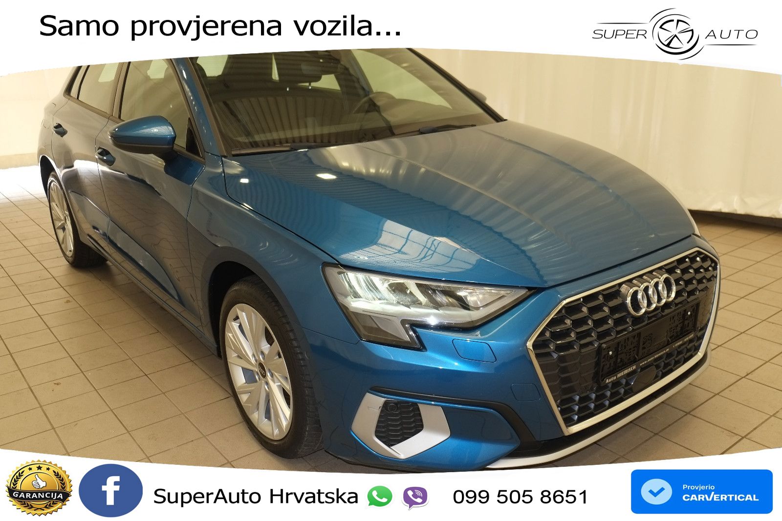 Audi A3 35 TDI (150 KS) S tronic LED+GR SJED+ACC