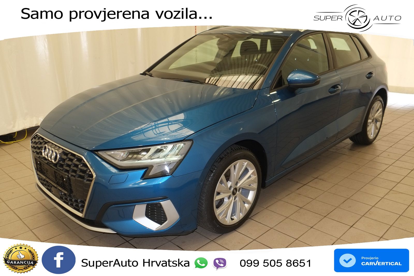 Audi A3 35 TDI (150 KS) S tronic LED+GR SJED+ACC