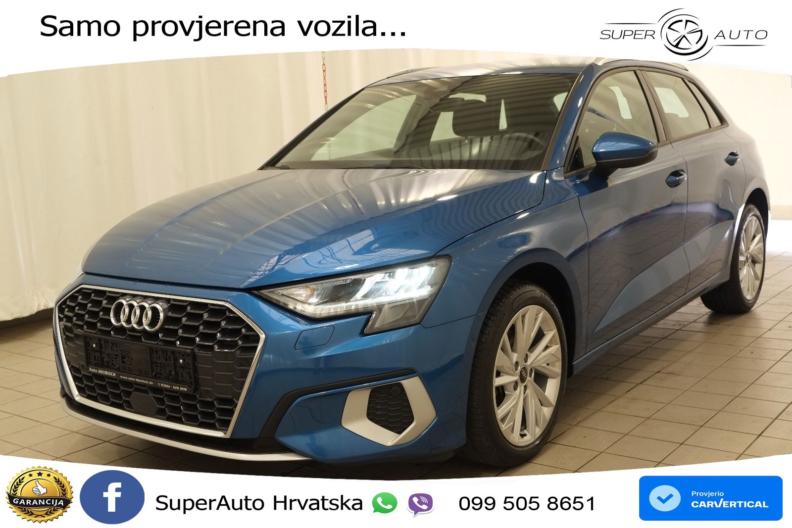 Audi A3 35 TDI (150 KS) S tronic LED+GR SJED+ACC