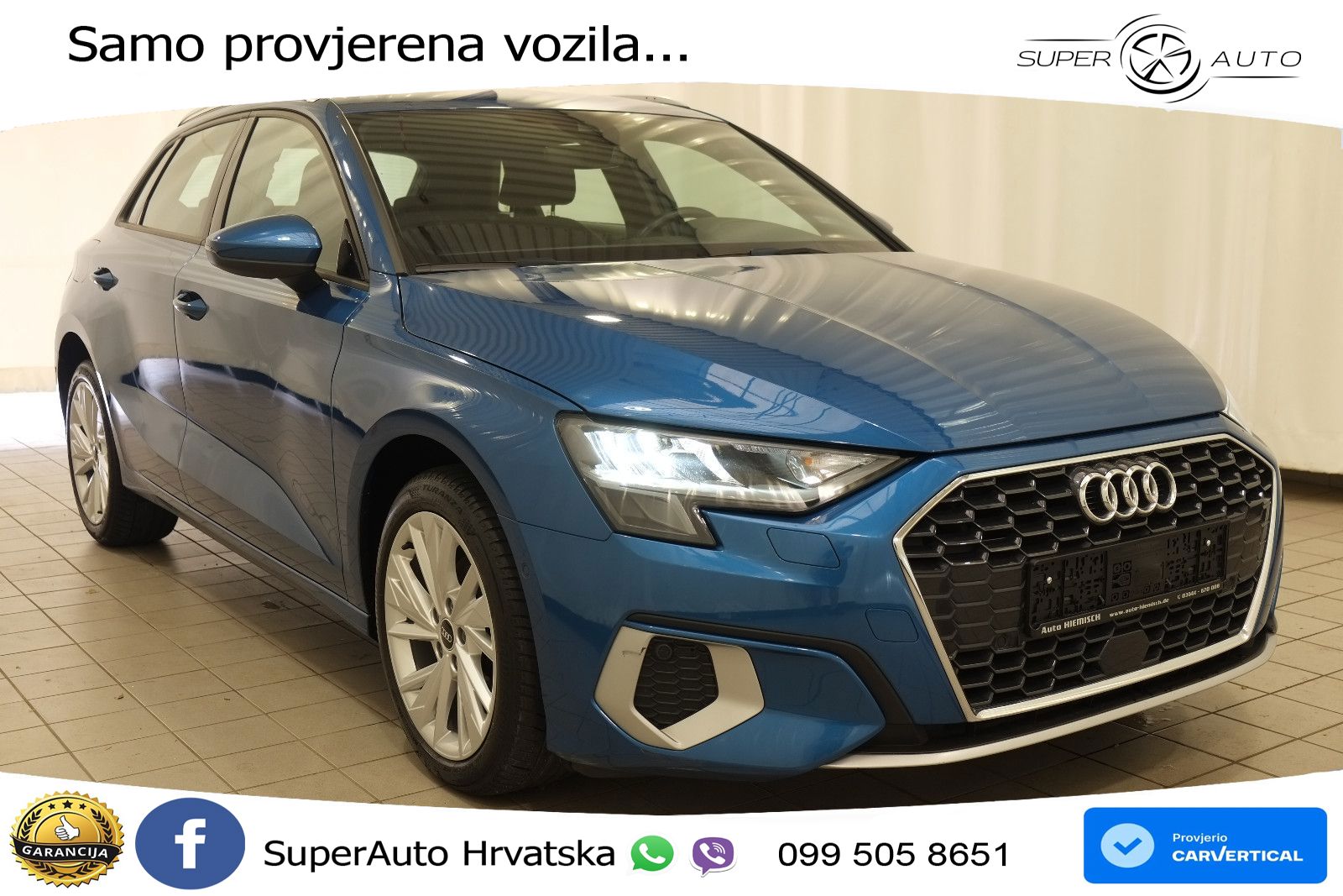 Audi A3 35 TDI (150 KS) S tronic LED+GR SJED+ACC