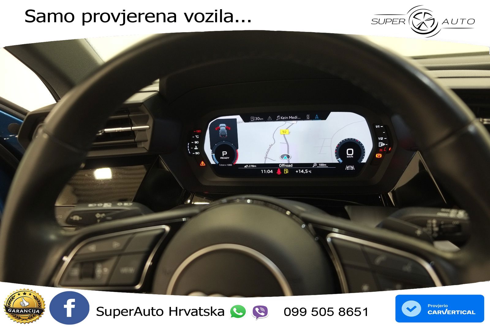 Audi A3 35 TDI (150 KS) S tronic LED+GR SJED+ACC