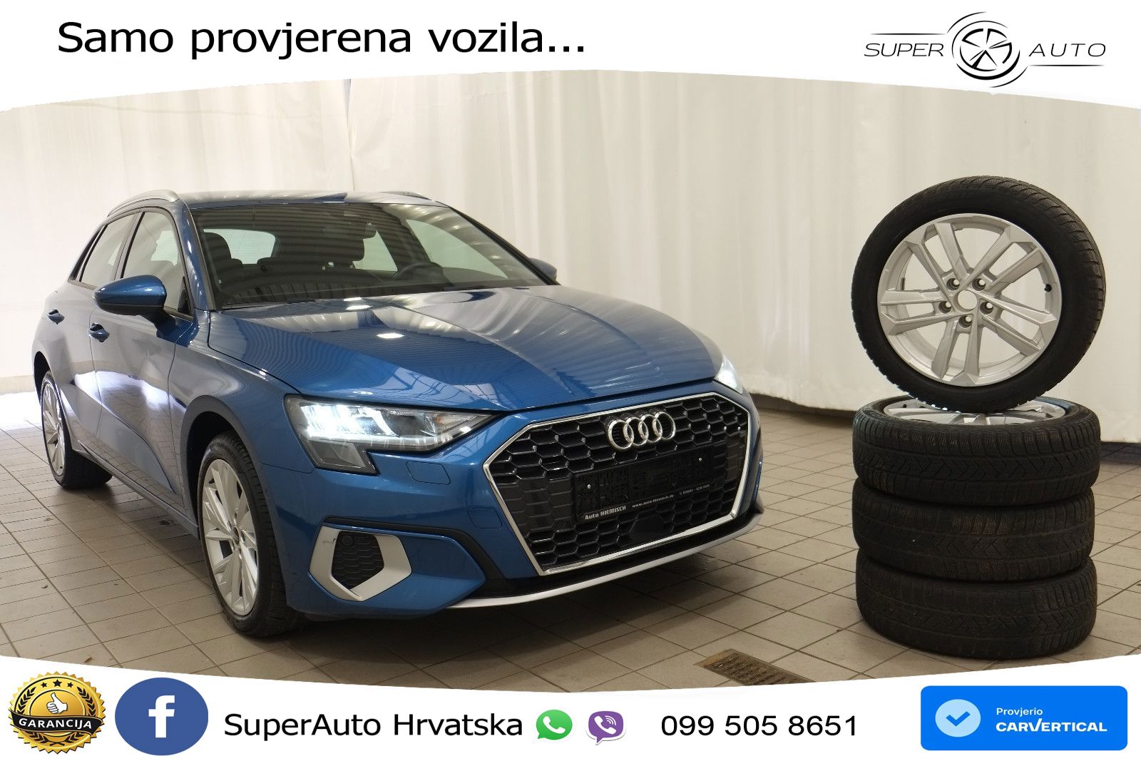 Audi A3 35 TDI (150 KS) S tronic LED+GR SJED+ACC