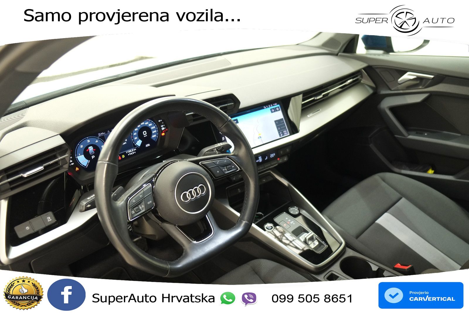 Audi A3 35 TDI (150 KS) S tronic LED+GR SJED+ACC