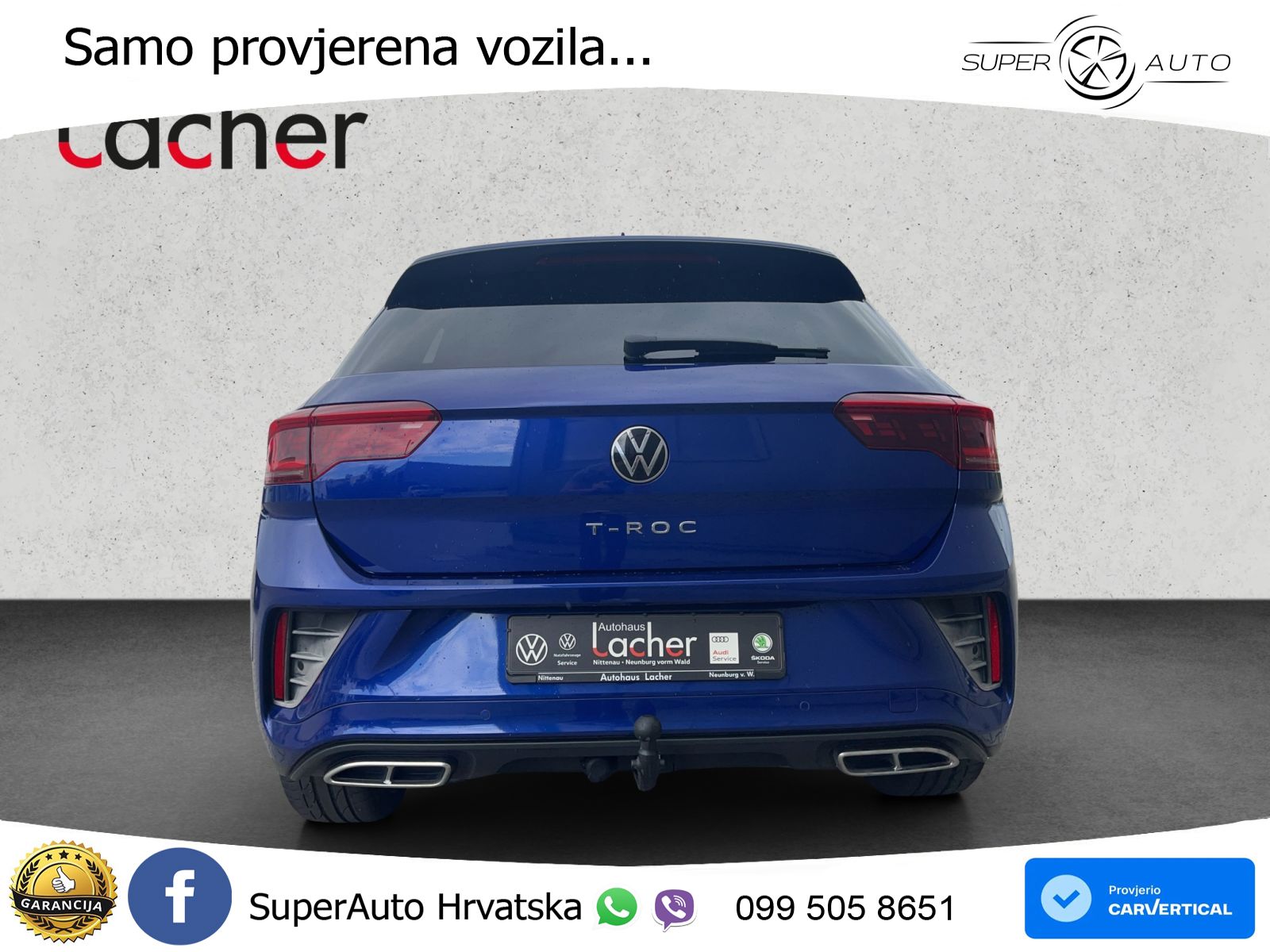 Volkswagen T-Roc 1.5 TSI (150 KS) DSG LED+GR SJED+ACC