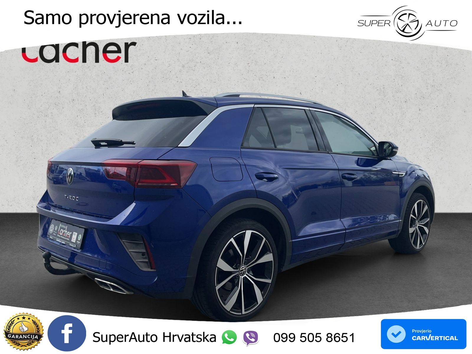 Volkswagen T-Roc 1.5 TSI (150 KS) DSG LED+GR SJED+ACC