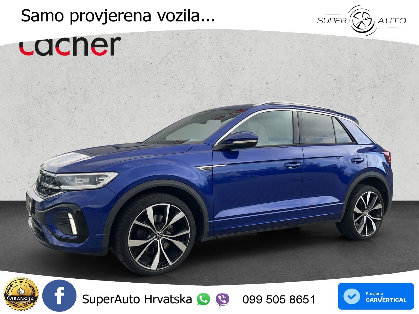 Volkswagen T-Roc 1.5 TSI (150 KS) DSG LED+GR SJED+ACC