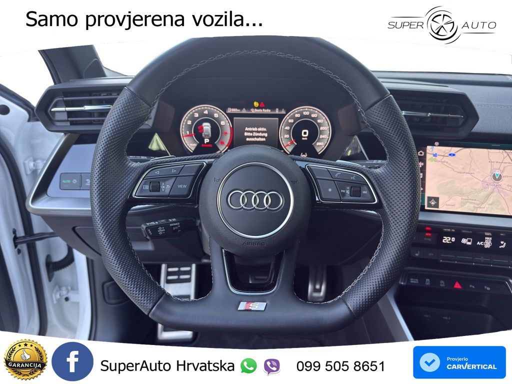 Audi A3 35 TFSI (150 KS) S tronic S line MATRIX+GR SJED+KAM