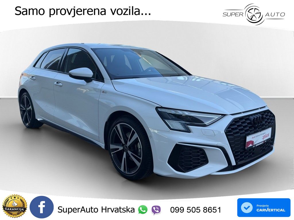 Audi A3 35 TFSI (150 KS) S tronic S line MATRIX+GR SJED+KAM
