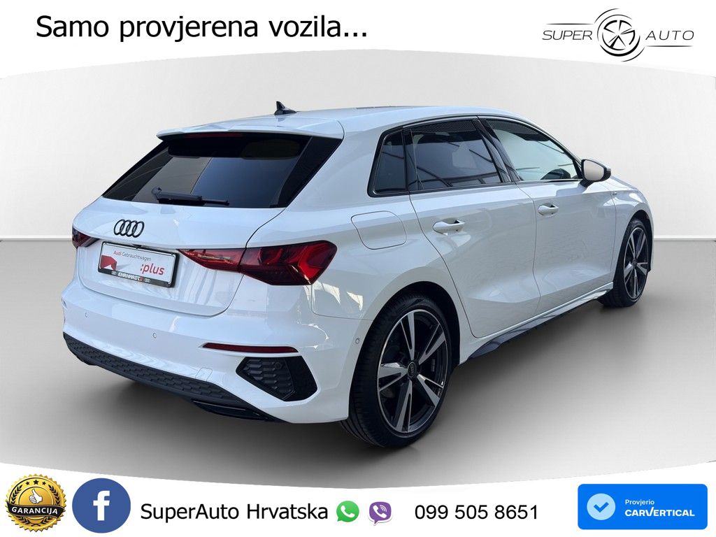 Audi A3 35 TFSI (150 KS) S tronic S line MATRIX+GR SJED+KAM