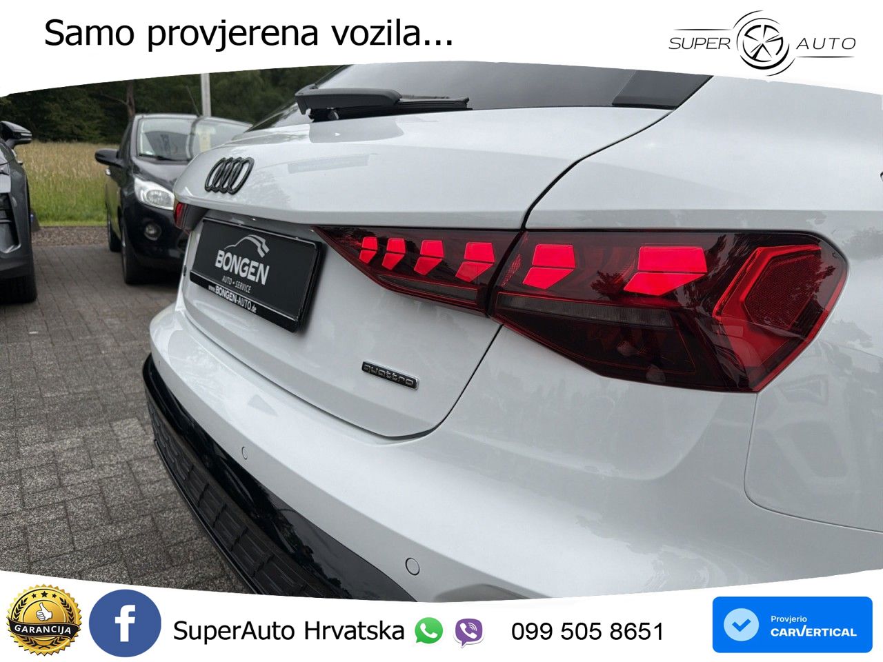 Audi A3 Sportback 40 TFSI (204 KS) quattro S tronic S line