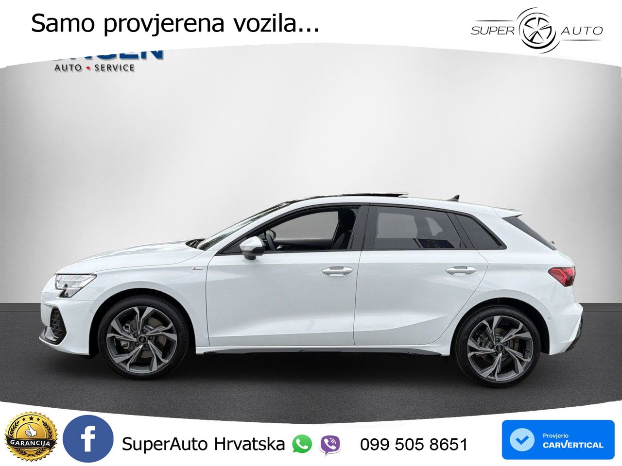 Audi A3 Sportback 40 TFSI (204 KS) quattro S tronic S line