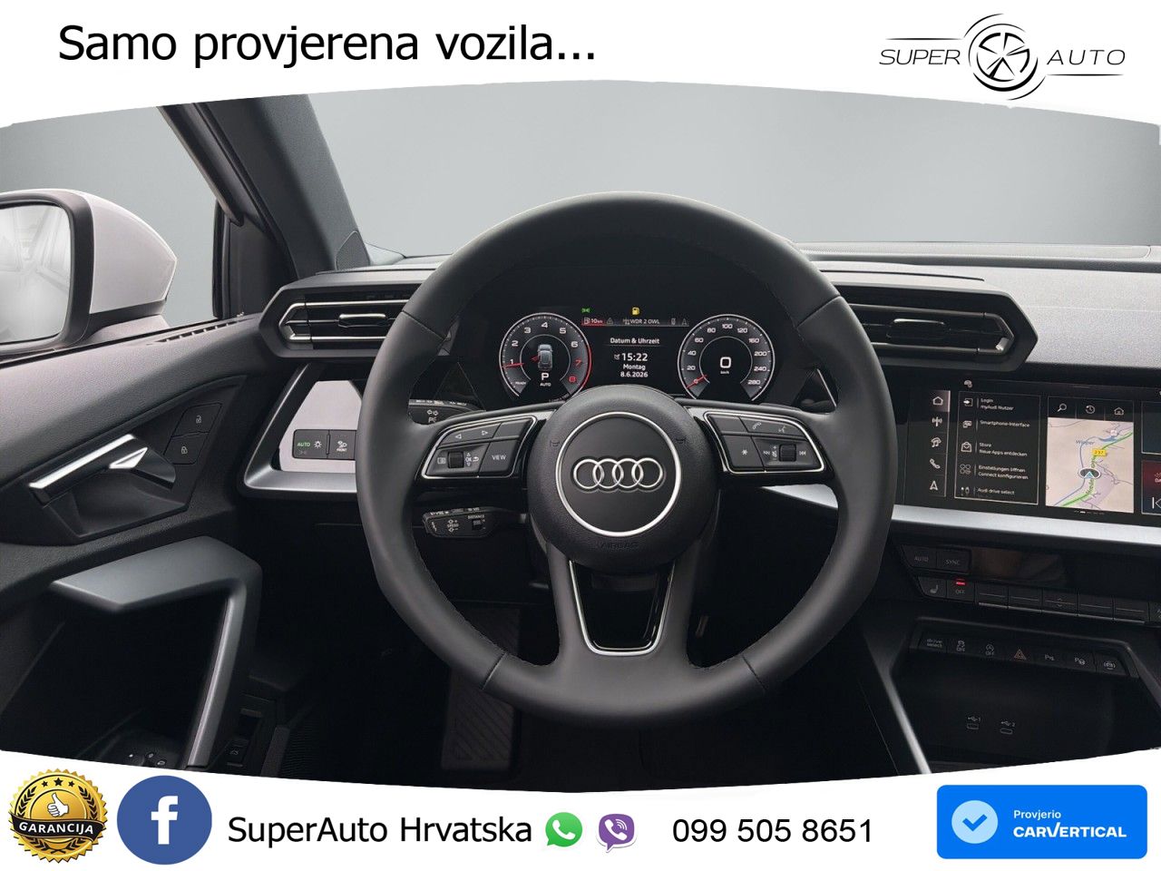 Audi A3 Sportback 40 TFSI (204 KS) quattro S tronic S line