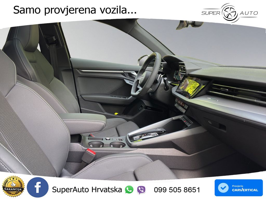 Audi A3 35 TFSI (150 KS) S tronic S line LED+GR SJED+ACC