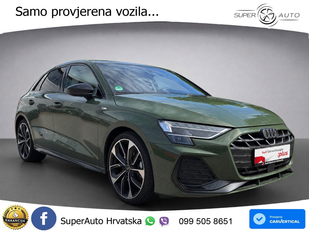 Audi A3 35 TFSI (150 KS) S tronic S line LED+GR SJED+ACC